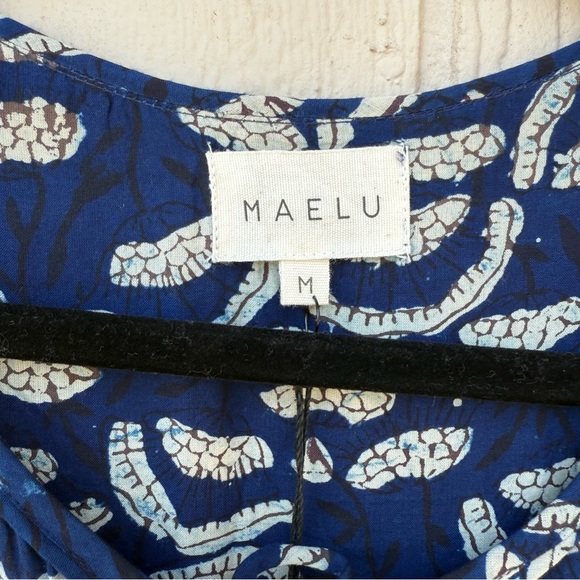 Maelu Willow Modal Midi Dress in Etta Print NWT Size Medium - Picture 2 of 5